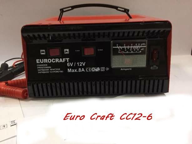 Зарядний пристрій Euro Craft CC12-6 • 6V/12V • 8A, фото 1