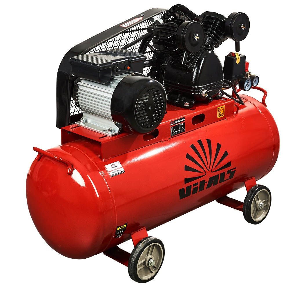 Компресор повітряний Vitals GK100.j65v2-8a 100 л, 36 місяців гарантії, фото 1
