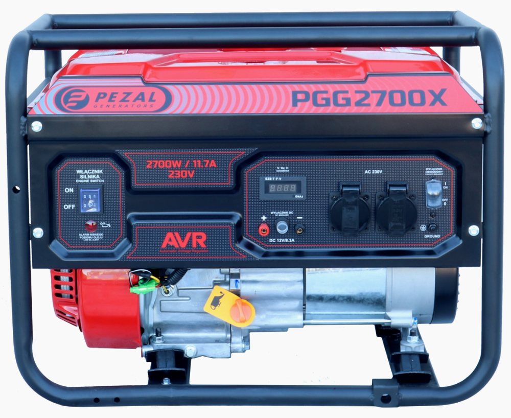 Бензогенератор портативний Pezal PGG3000X 2500-3000 Вт електростанція бензинова генератор на бензині, фото 1