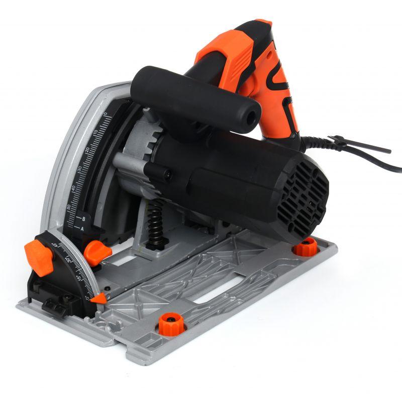 Мережева циркулярна пила заглибна 1400W Kraft Dele KD10195 циркулярна пила для точного різання, фото 1