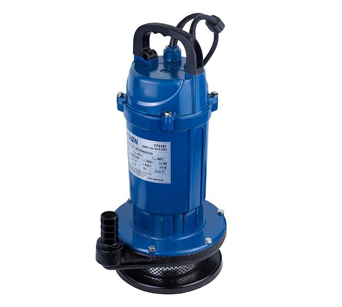 Занурювальний водяний насос 0.37кВт Hmax 15м Qmax 140л/хв WETRON (773190) дренажний насос для відкачування води, фото 1