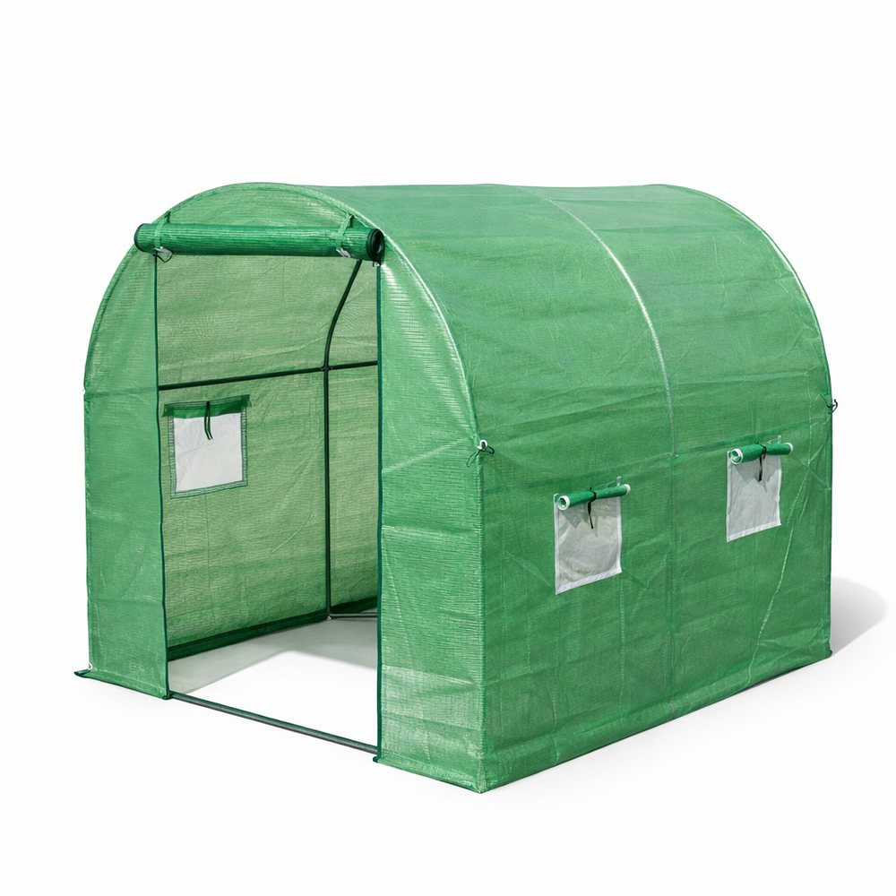 Садова теплиця парник Helper HP‑1071 2×2×2 м 4 м² для овочів зелені квітів та розсади, фото 1