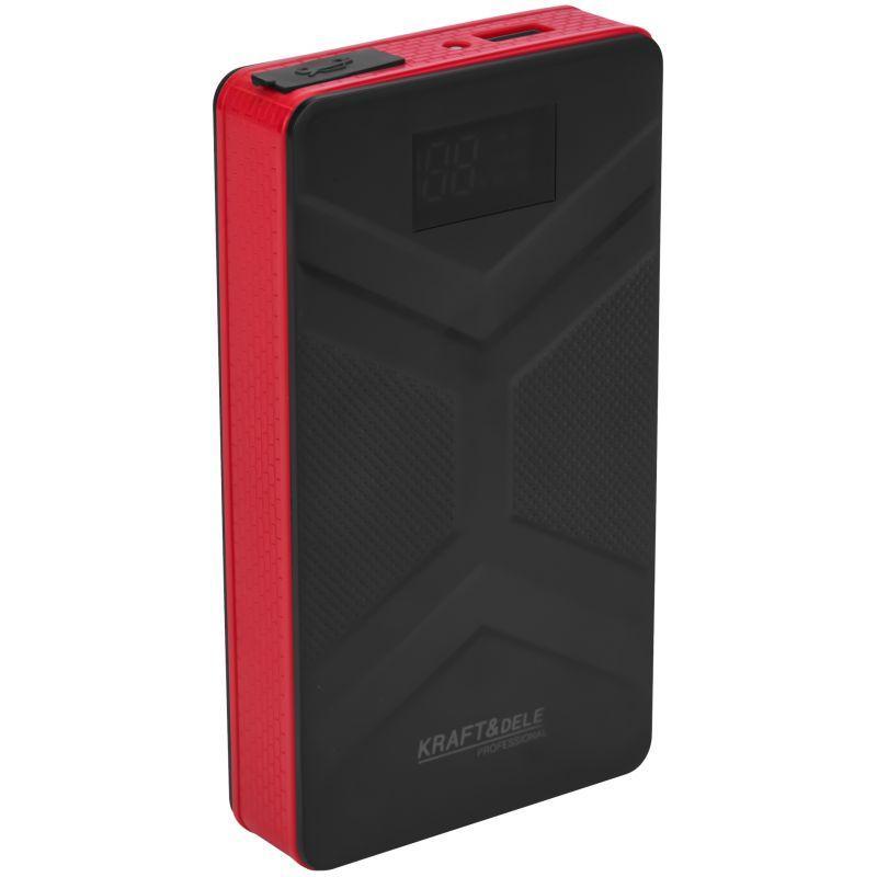 Пристрій для зарядки акумулятора 10000mAh 800A KRAFT&DELE KD5490 портативний пуско-зарядний пристрій для авто, фото 1