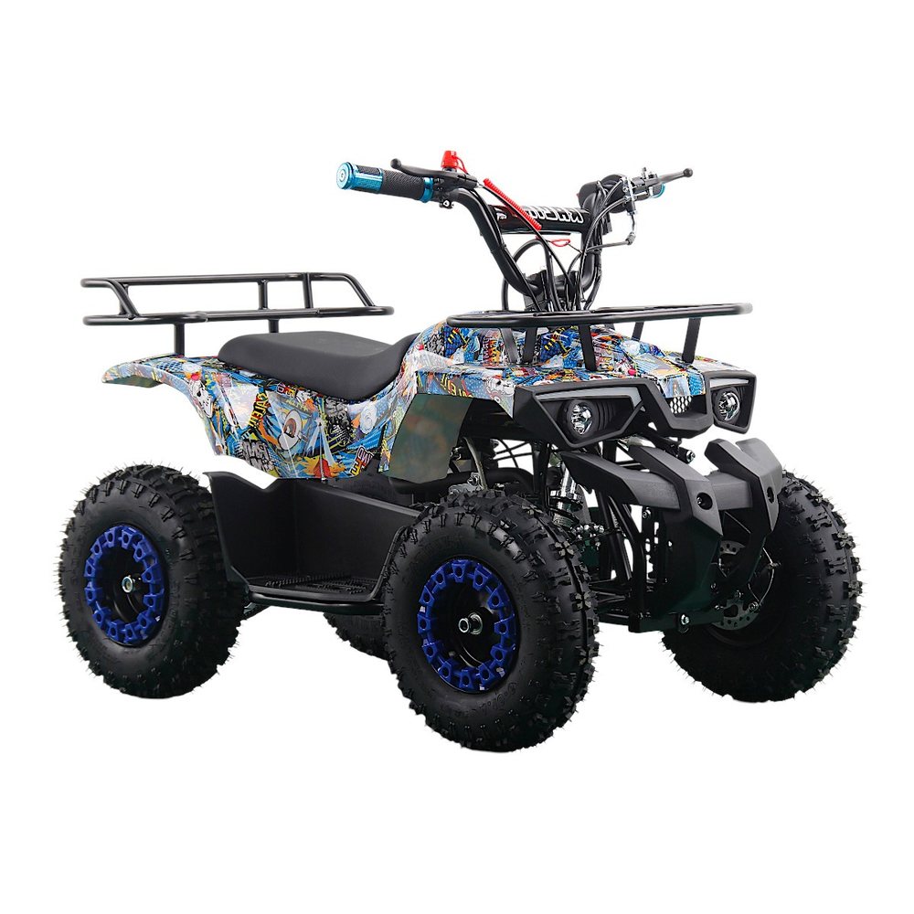 Квадроцикл для дачі 48В/12Аг 1000 Вт/14x5 PowerTrail електроквадроцикл для прогулянок, фото 1