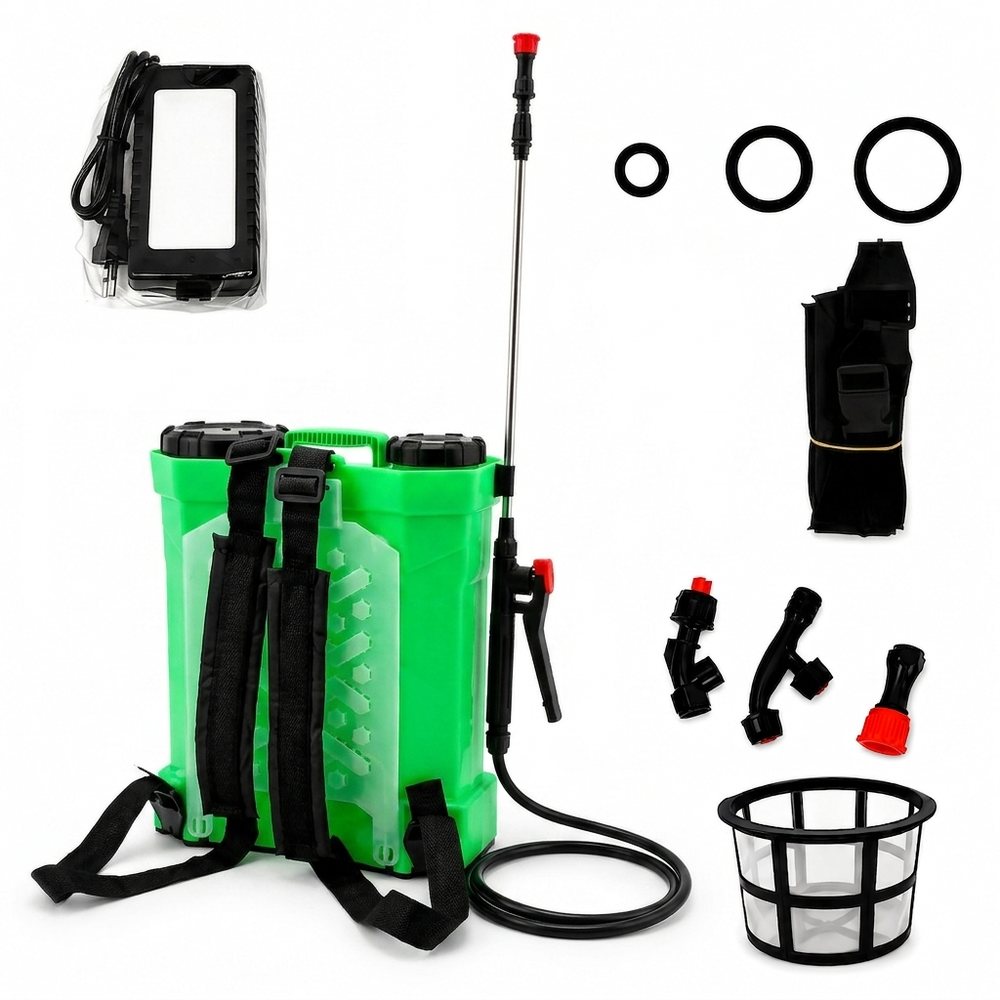 Акумуляторний обприскувач 10 л 12v 8Ah Helper HP - 1150 обприскувач акумуляторний для городніх робіт, фото 1