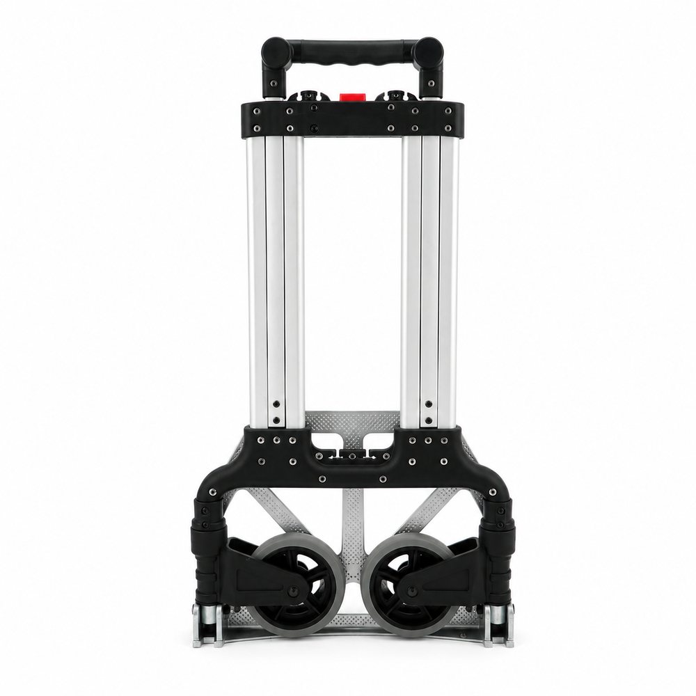 Візок складський Helper HP - 1203 70 кг 40 × 41 × 100 см візок для транспортування вантажів візок з телескопічною ручкою, фото 1